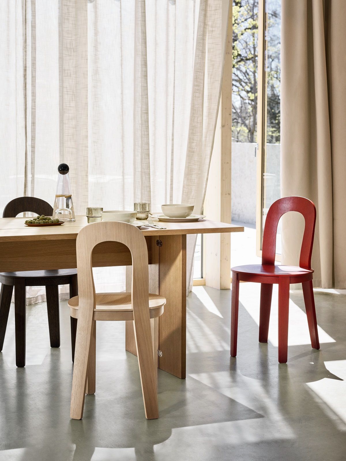 Olivia Chair Chaise en bois Design House Stockholm chêne naturel Olivia Chair Chaise en bois Design House Stockholm chêne naturel