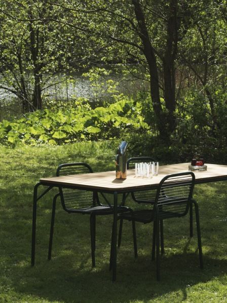 Vig Table 90 x 200 cm Table d'extérieur Normann Copenhagen  