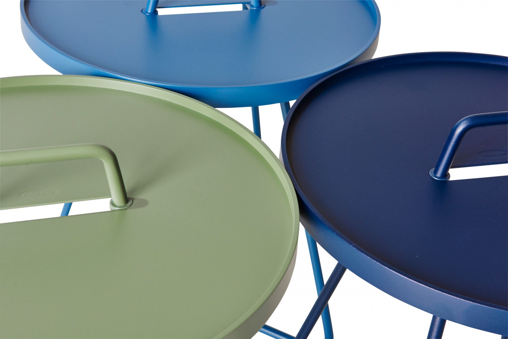 On-The-Move Outdoor table d'appoint petit noir Cane-Line