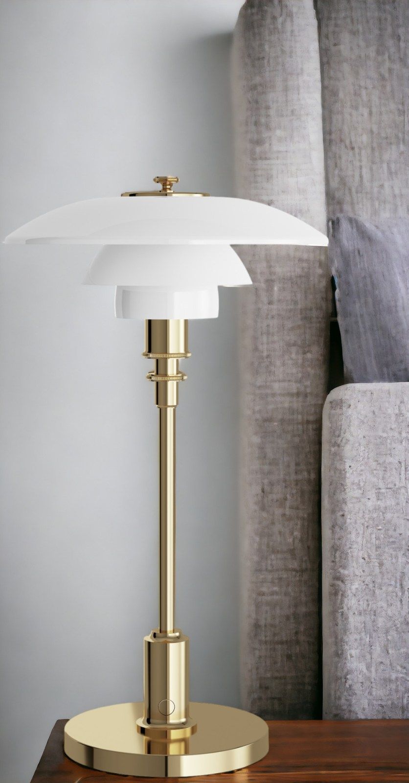 PH 2/1 Lampe portable à batterie / lampe de table Louis Poulsen Laiton