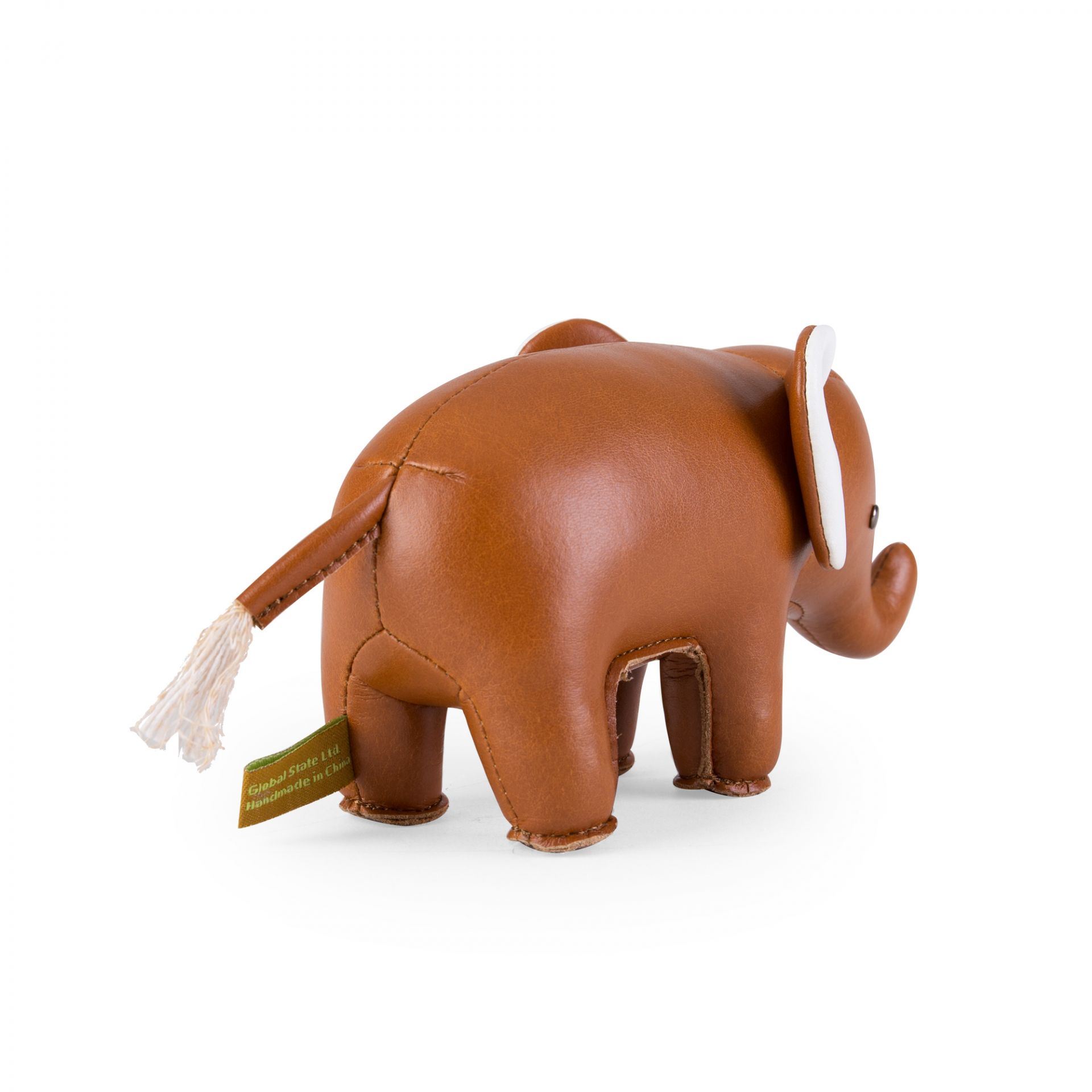 Presse-papiers Classic Eléphant Tan/Blanc Züny