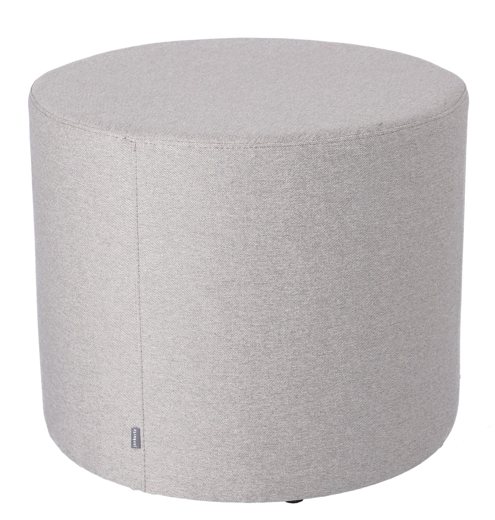 Rondo Pouf Ø 50 Gris clair Jan Kurtz