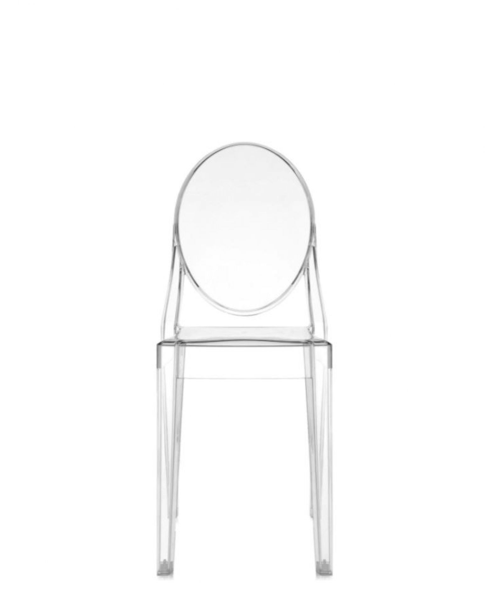 Victoria Ghost Chaise 2-er Set Kartell Transparent limpide