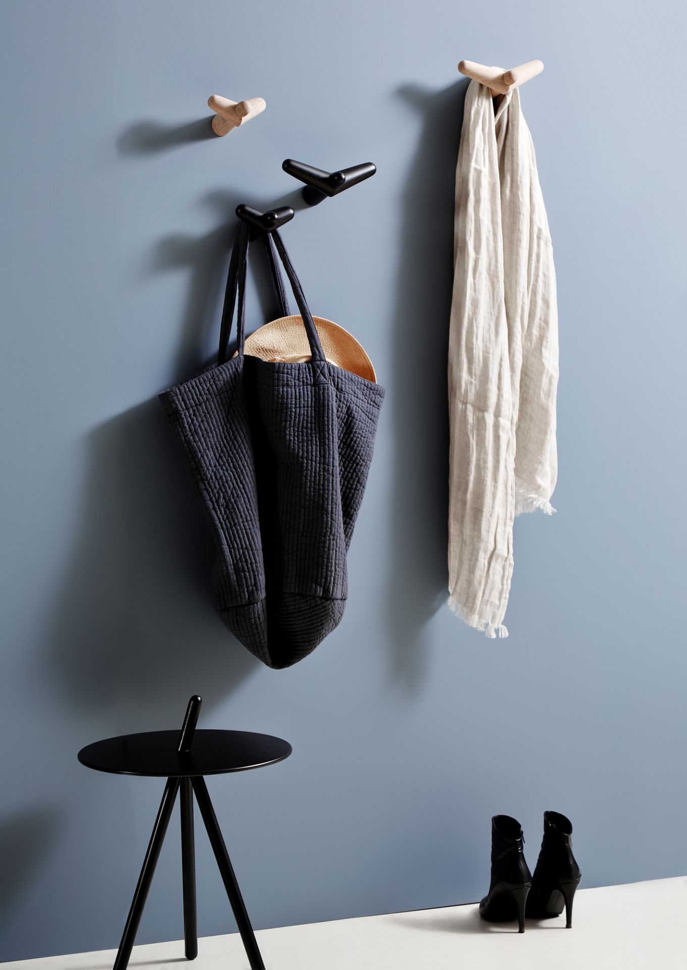 Tail Wing Crochet Petit Bouleau Peint Noir Woud OFFRE SPECIALE