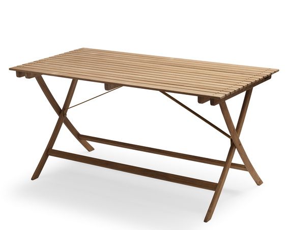 Selandia Table 147 Table à manger d'extérieur Skagerak by Fritz Hansen