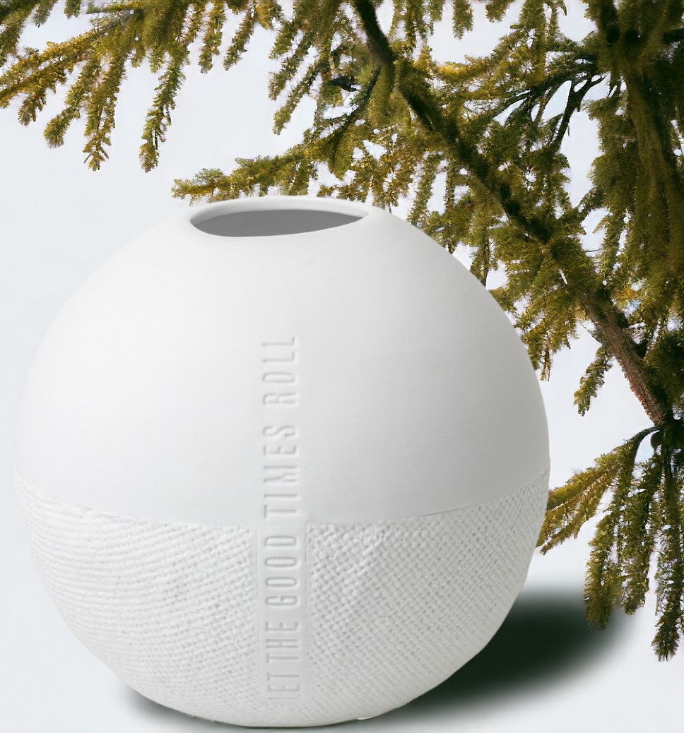 Formsprache Vase Let the Good Times Roll Räder