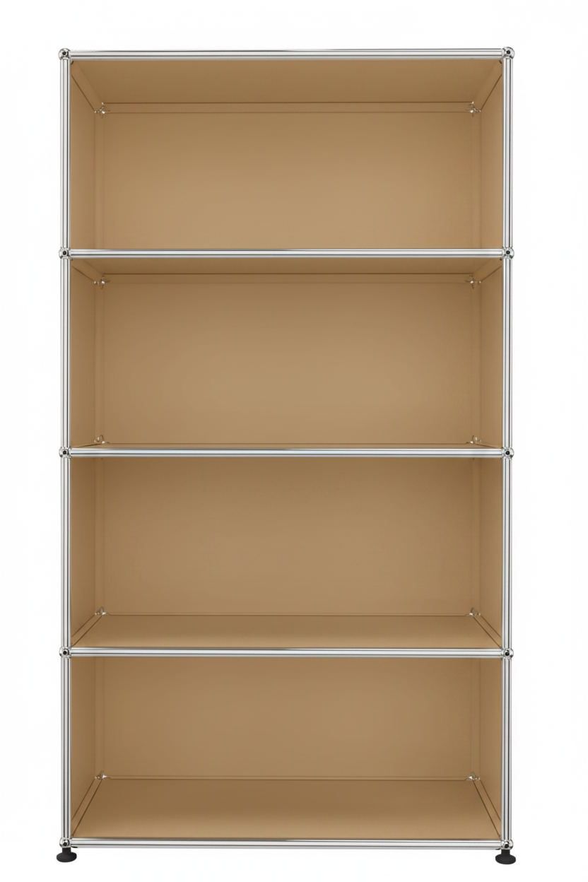 USM Haller Étagère ouverte H 144 cm Beige