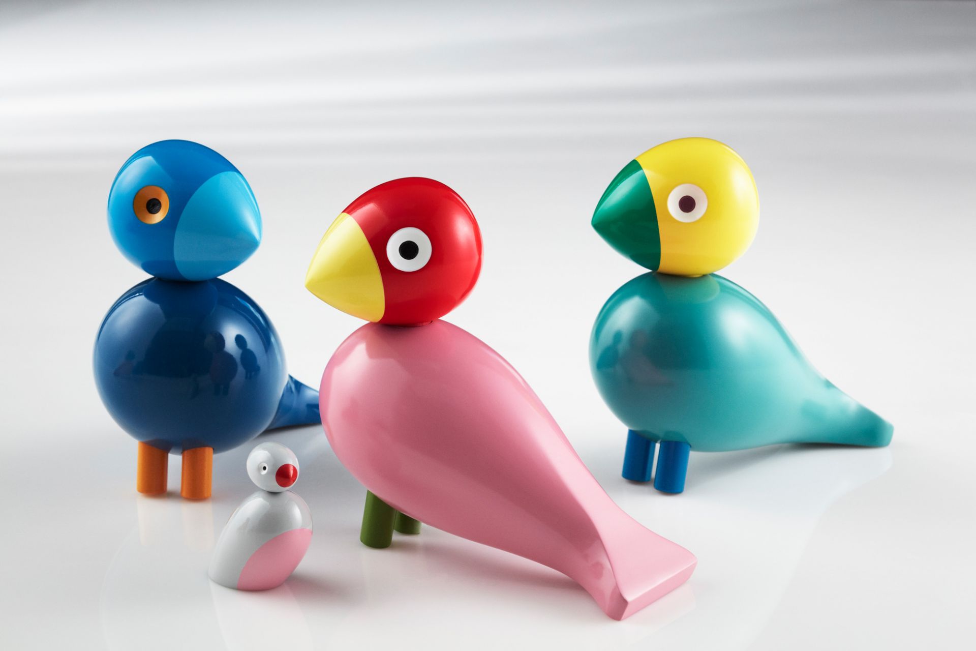 Songbirds Oiseau chanteur Figure en bois Kay Bojesen Sunshine