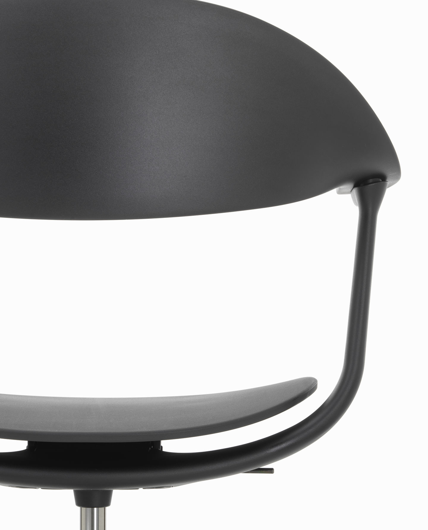 Mynt dossier et assise plastique Chaise de bureau Vitra