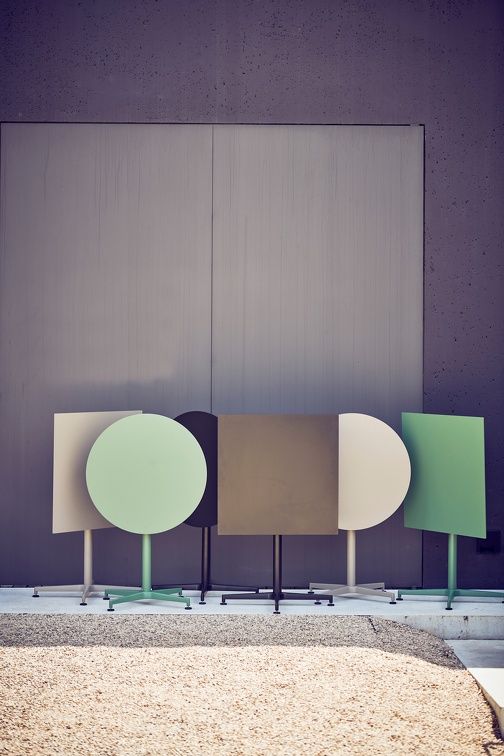 Fiam Vega Outdoor Table pliante carrée Jan Kurtz