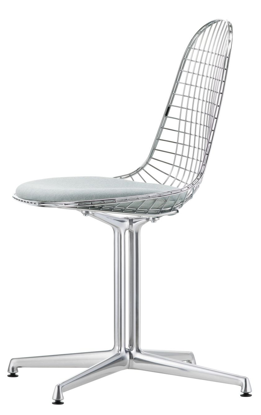 DKL-5 Wire Chair chaise avec coussin d'assise Vitra