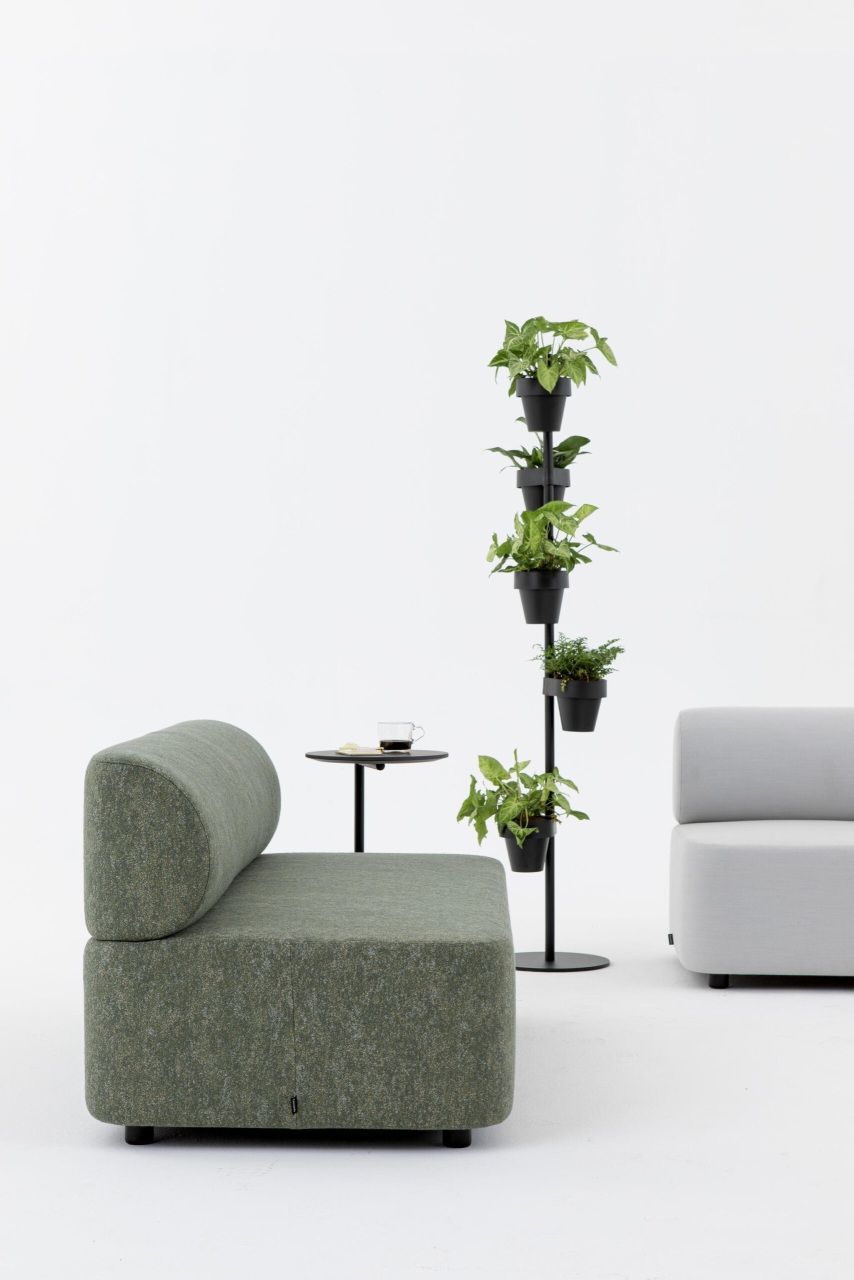 Mezza élément d'assise avec dossier Canapé Cascando 