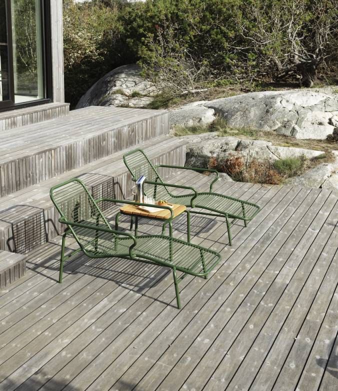 Vig Chaise Longue Chaise longue d'extérieur Normann Copenhagen  