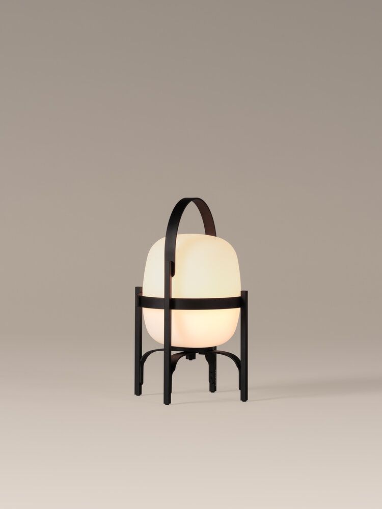 Cestita Alubat Lampe de table/ Lampe à piles Santa & Cole