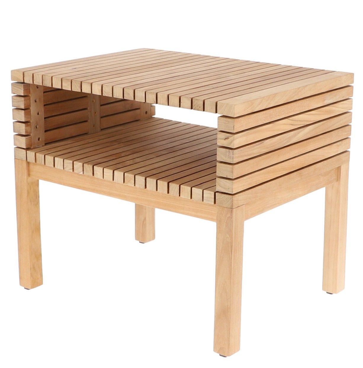 Samoa Table d'appoint avec compartiment de rangement Outdoor Jan Kurtz