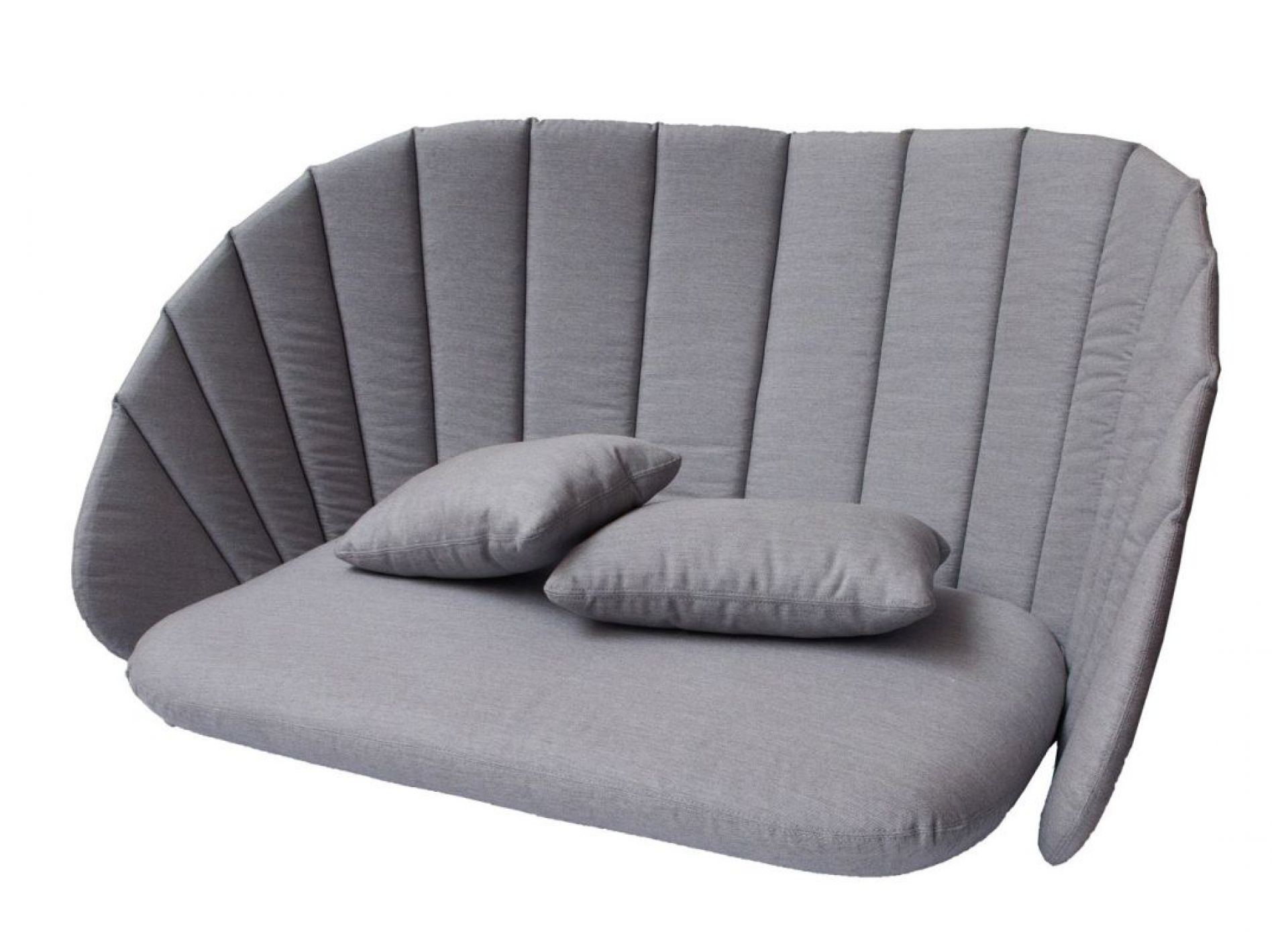 Peacock Outdoor Coussin pour Canapé 2 places Cane-Line gris