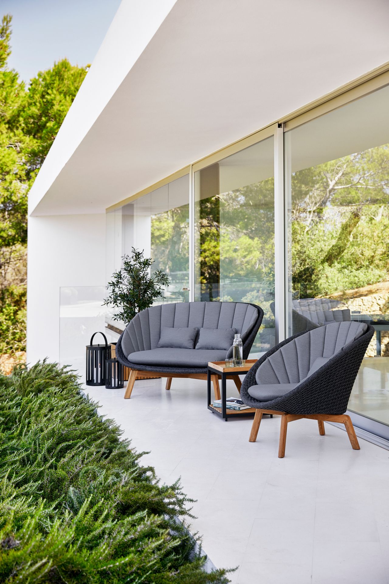 Peacock Outdoor Canapé 2 places Cane-Line