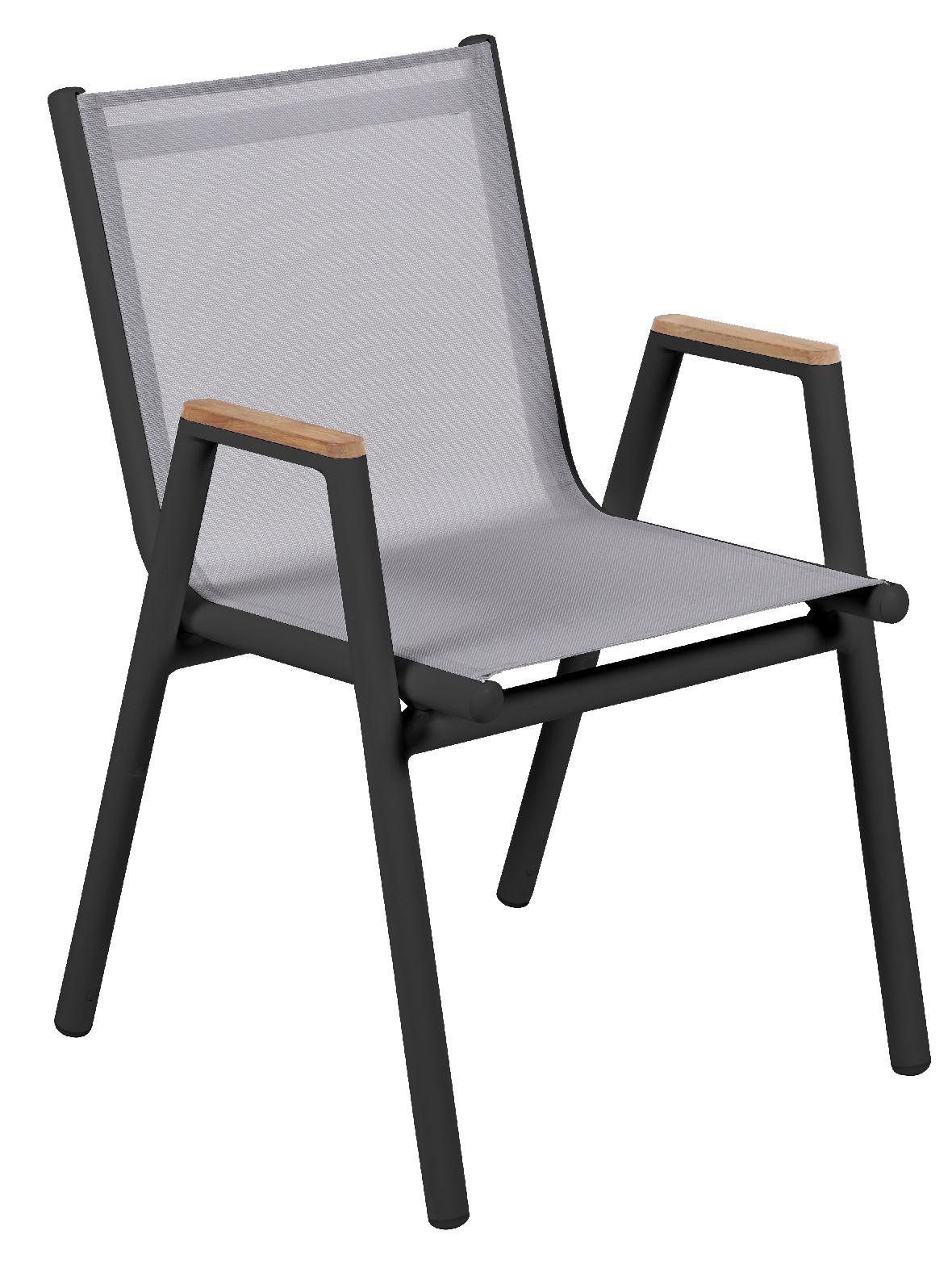Pilotis fauteuil avec accoudoirs Batyline Extérieur Fermob