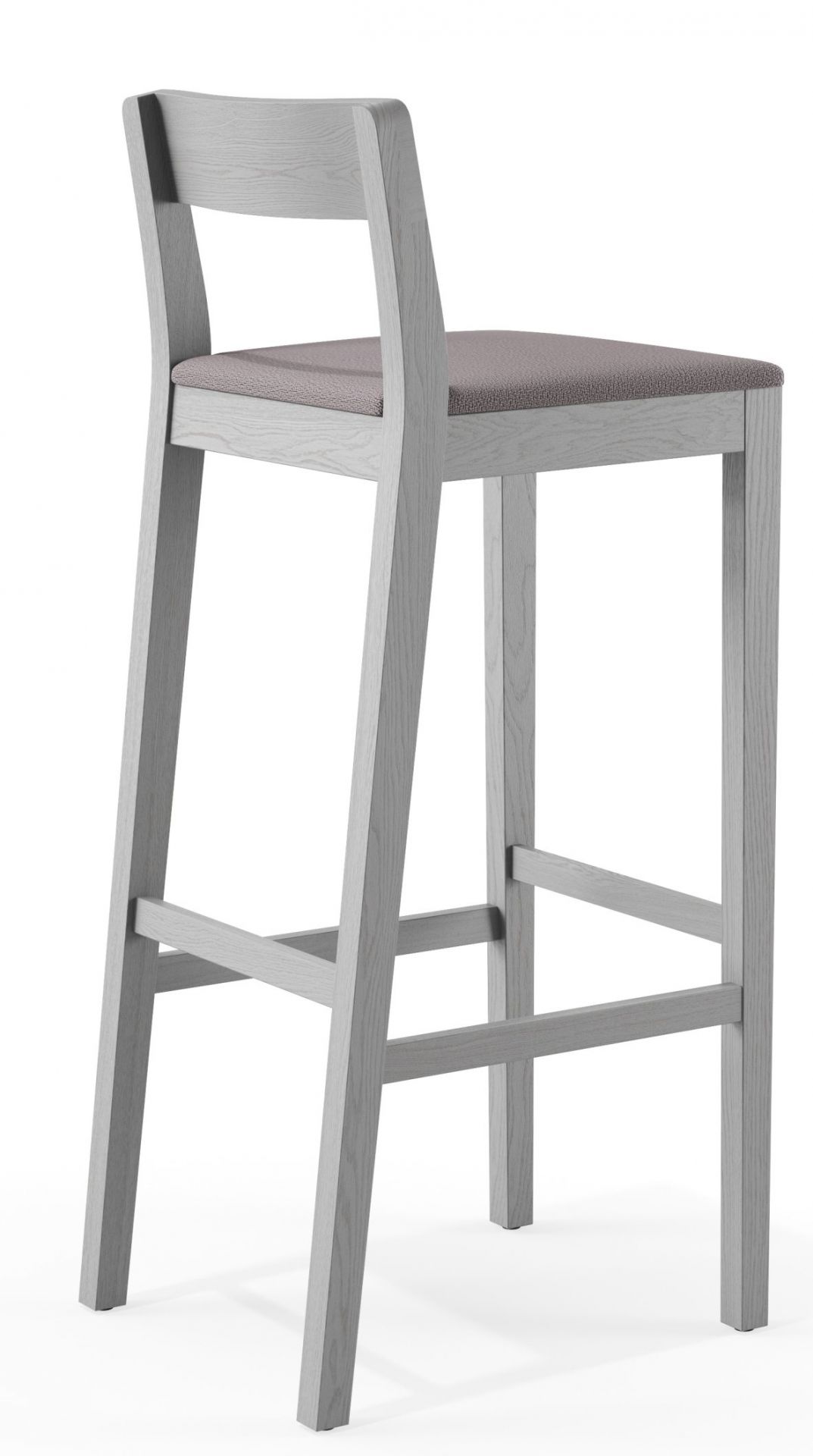 Sit tabouret de bar en bois avec coussin d'assise Zeitraum