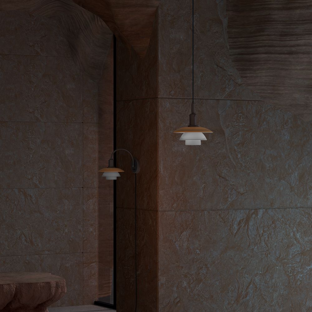 PH 3/3 Suspension Centenary Edition Amber/Opal White Louis Poulsen