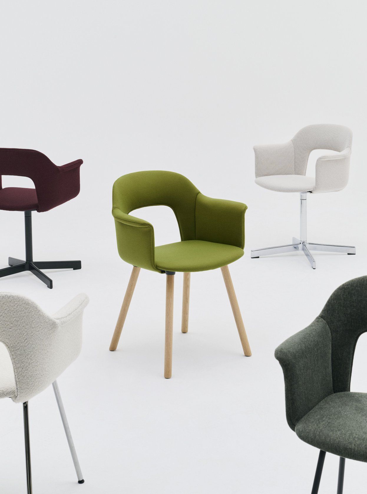 Layout Armchair 221 Chaise à accoudoirs Hay