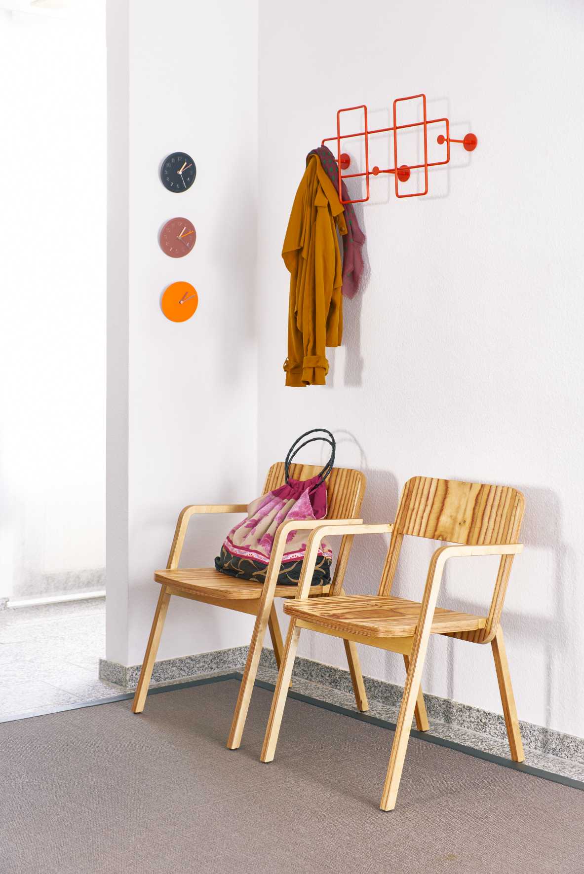Bazar Porte-manteau mural moyen Richard Lampert