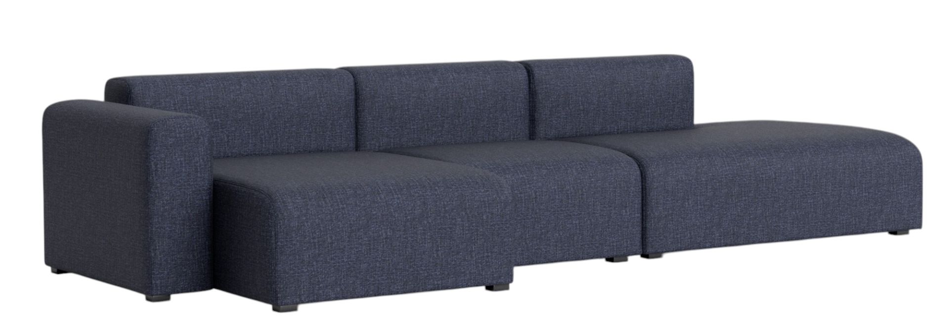 Canapé Mags 3 places Combination 4 Low Armrest avec accoudoir à gauche Hay  