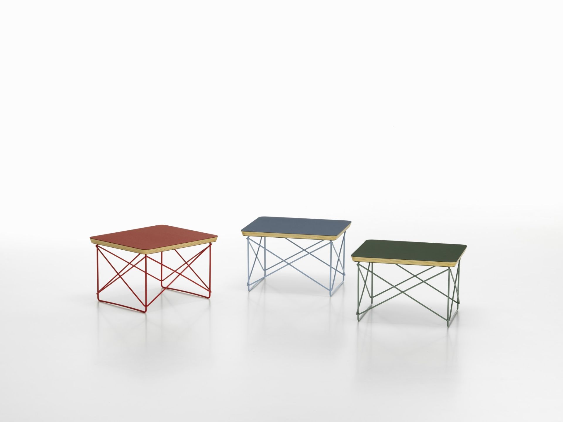 Occasional Table LTR Table d'appoint linoléum jade Vitra