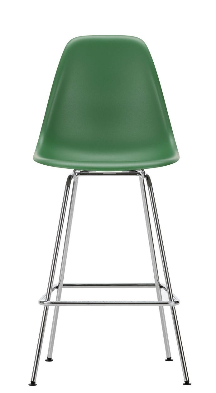Eames Plastic Bar Stool Tabouret de bar moyen Vitra