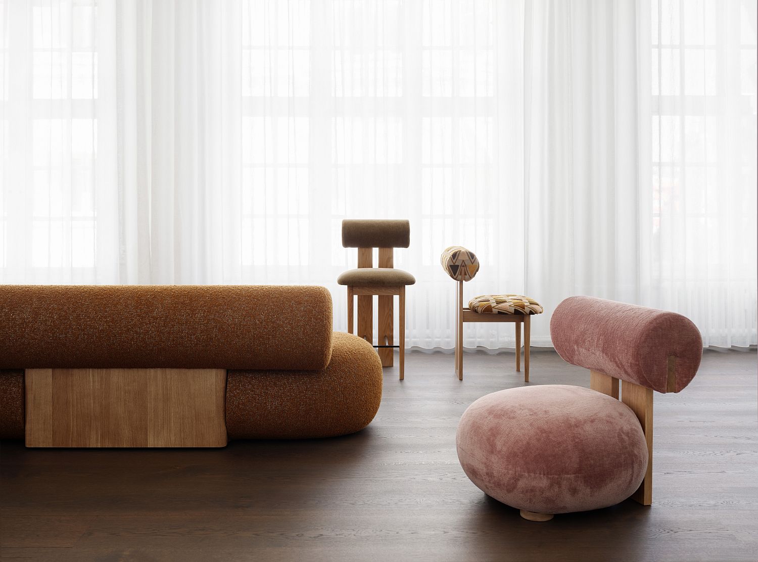 Canapé Hippo en bois Norr11