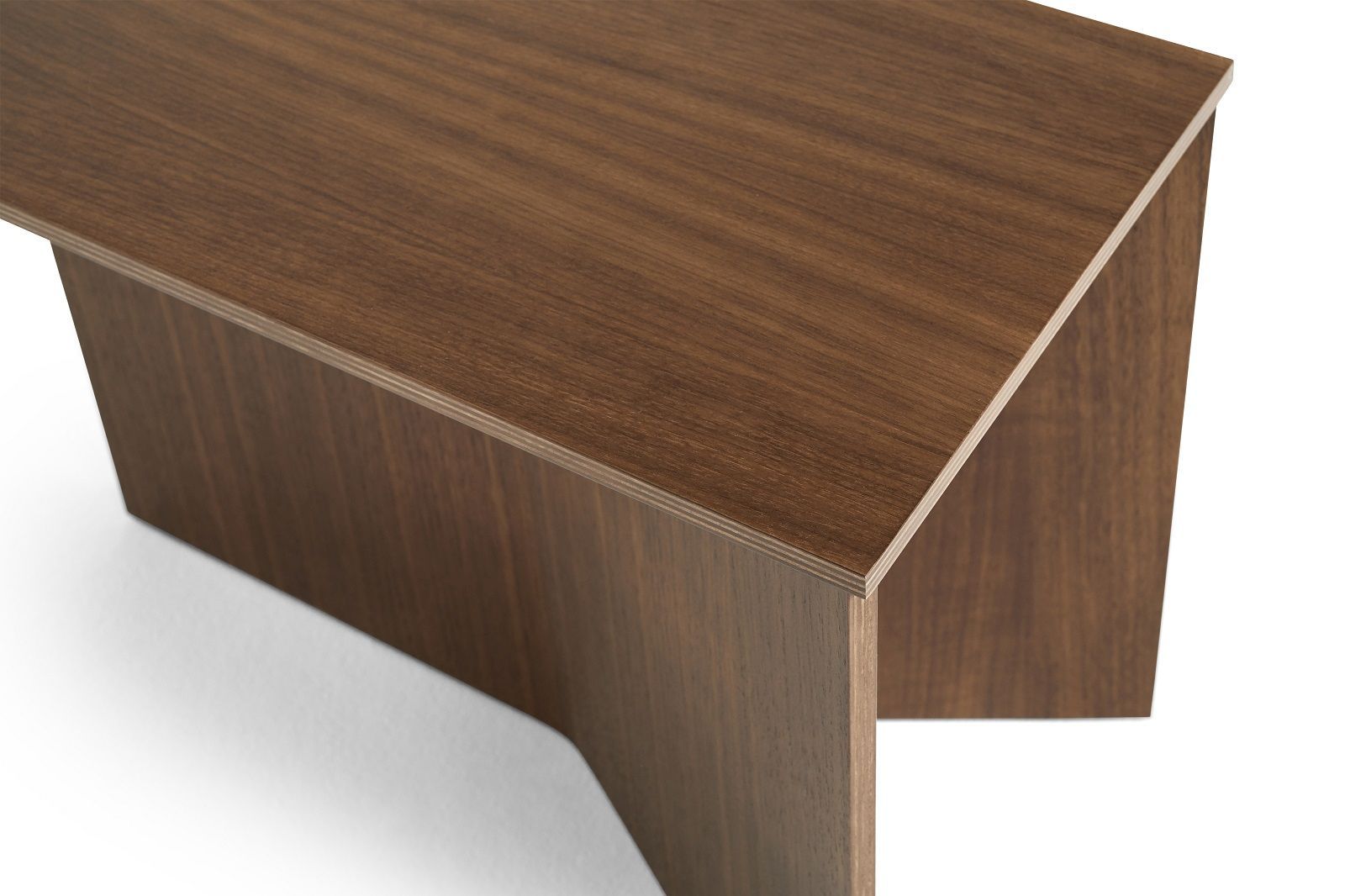 Slit Table Wood Oblong Table d'appoint / table basse Hay
