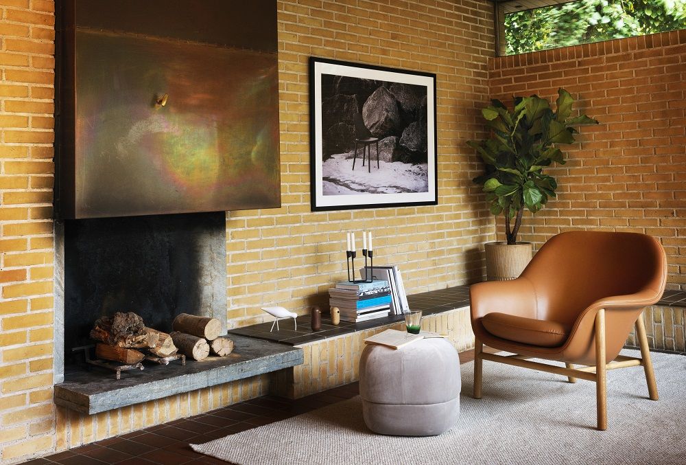 Drape Fauteuil lounge Low Normann Copenhagen
