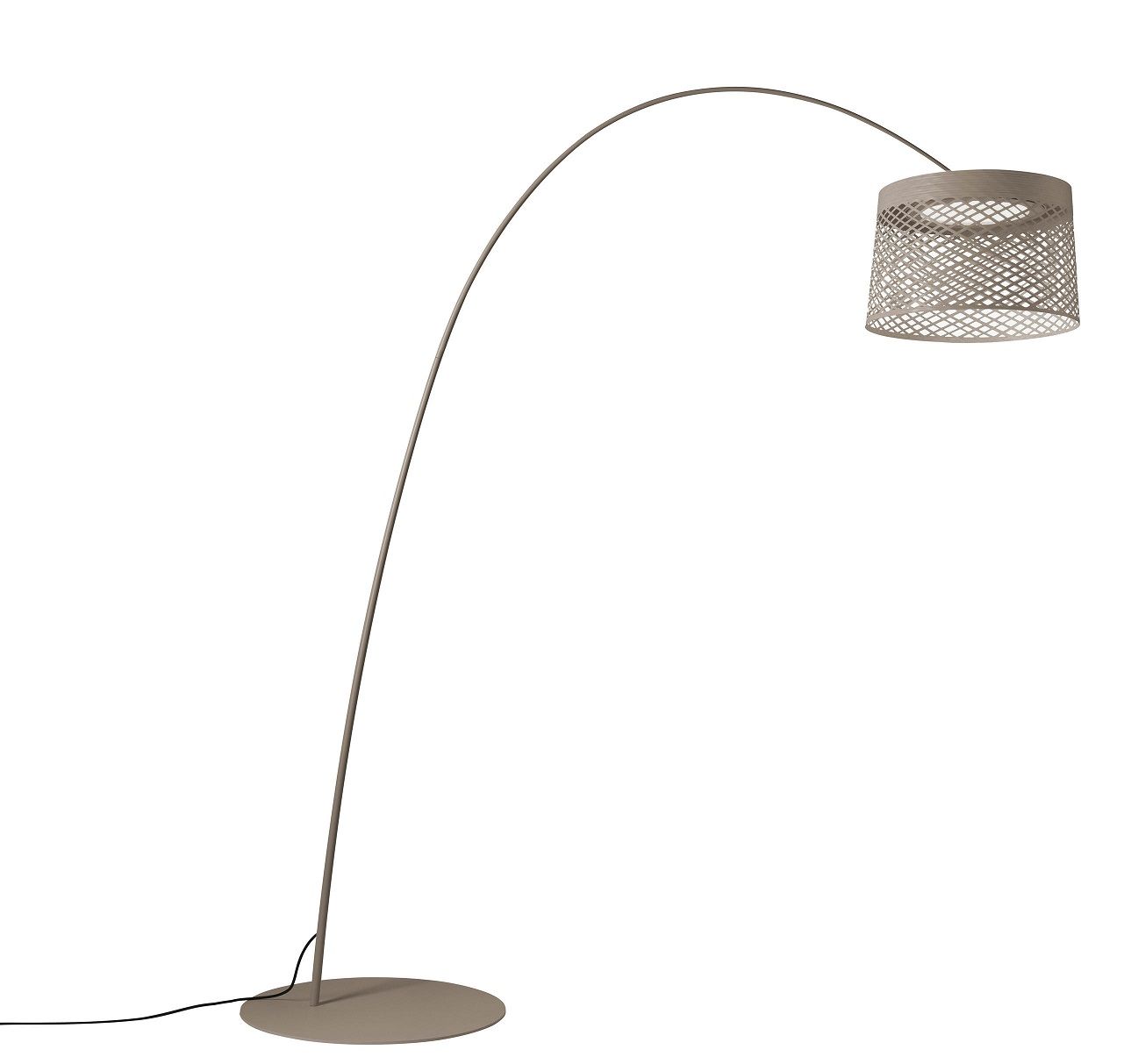Twiggy Grid Lampadaire grège Foscarini