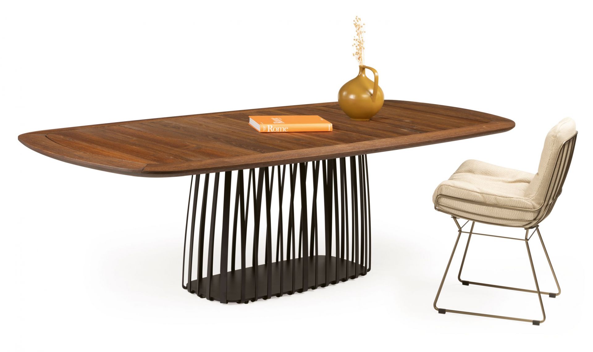 BC 07 Basket Outdoor Table en forme de bateau Janua