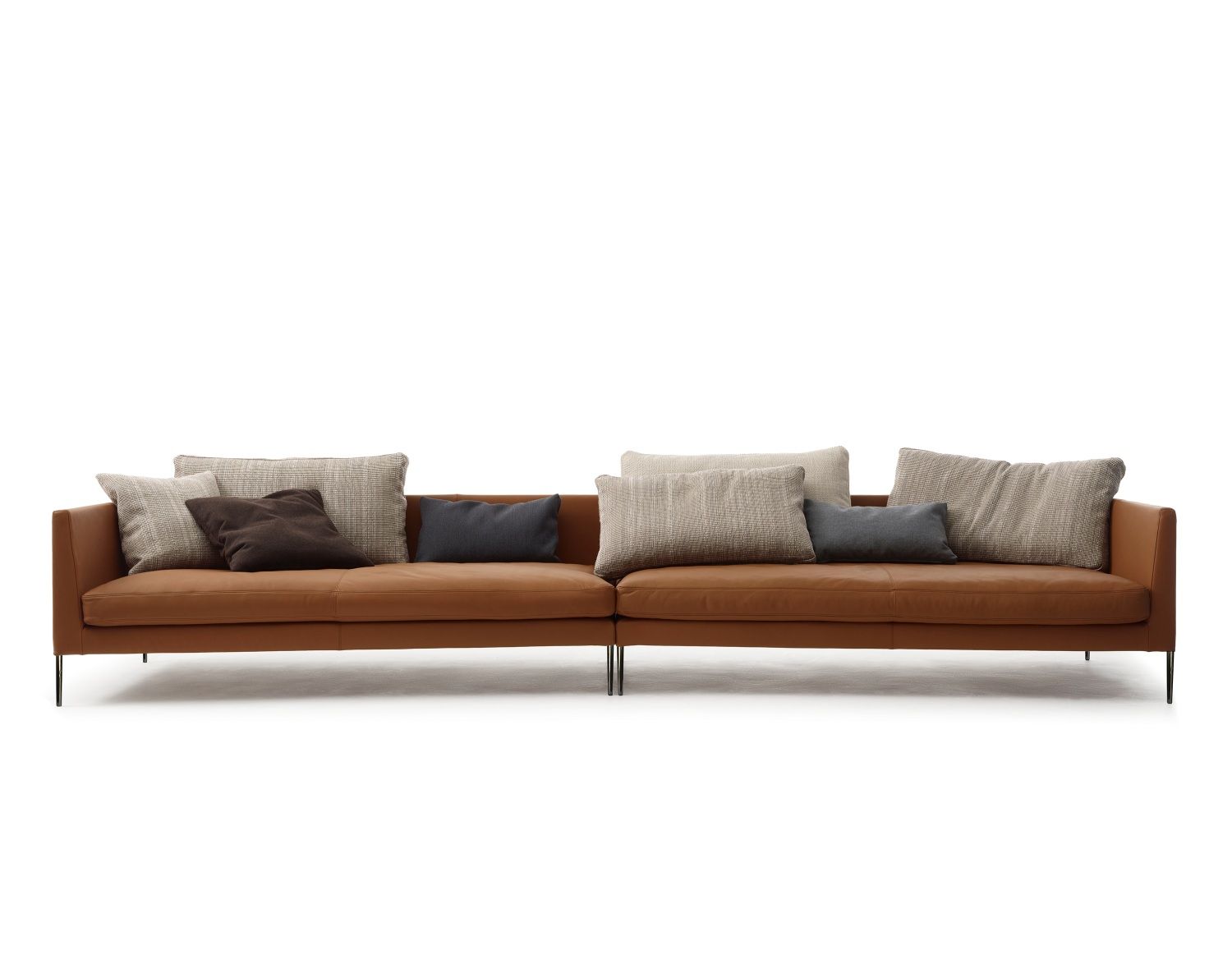 Pilotis Canapé sans coussin de dossier Cor