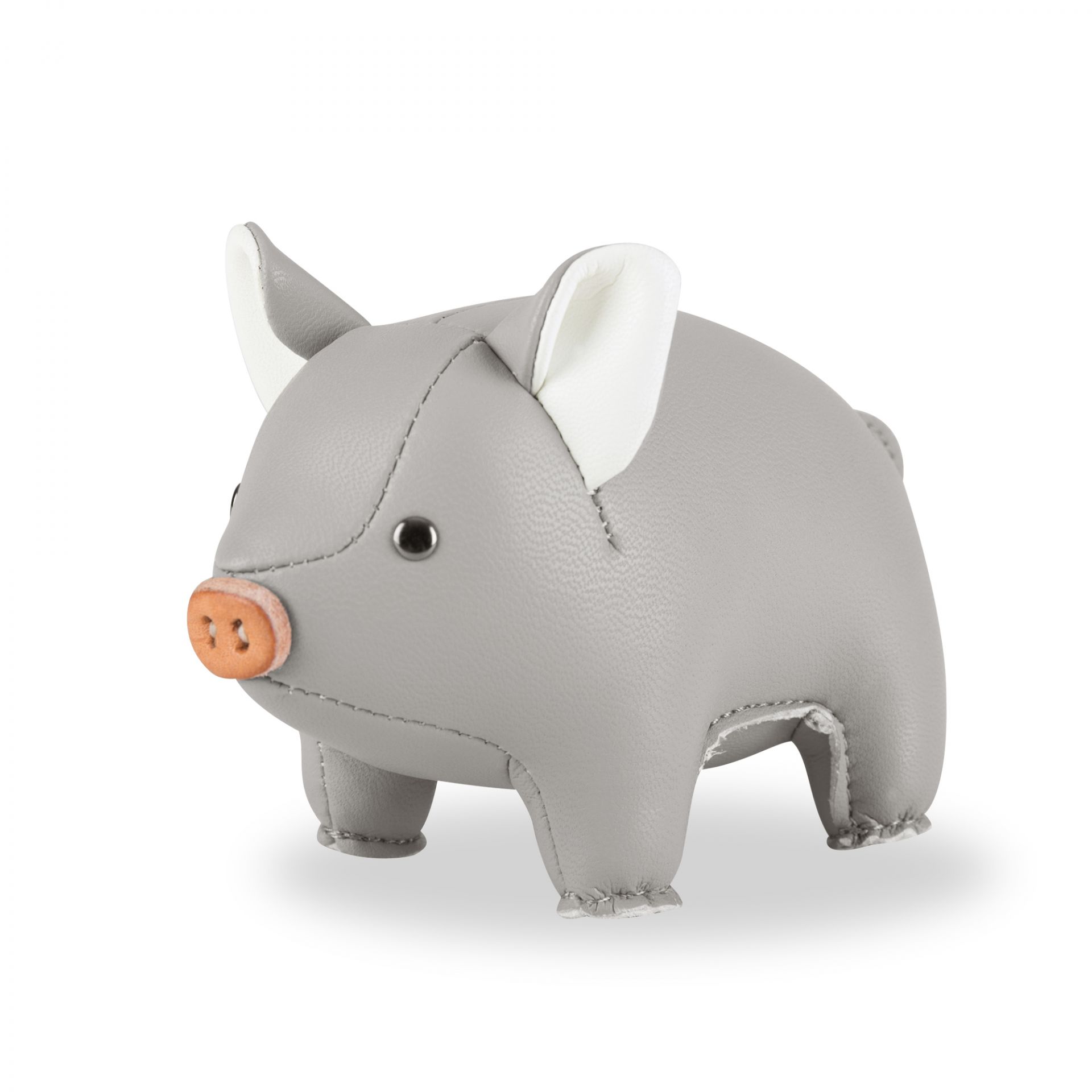 Presse-Papiers Classic Cochon Gris/Blanc Züny