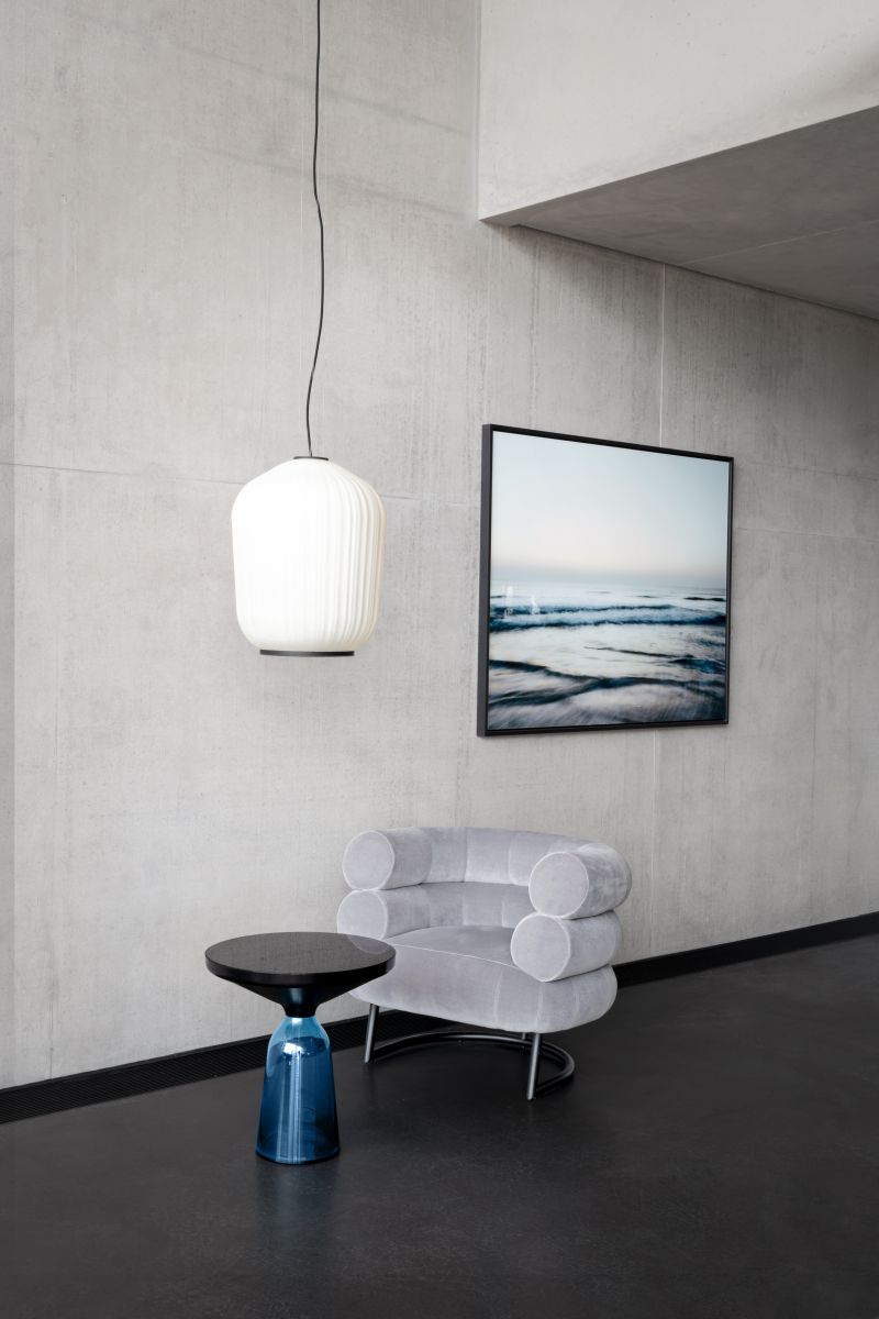 Plissée Lampe suspendue Laiton ClassiCon