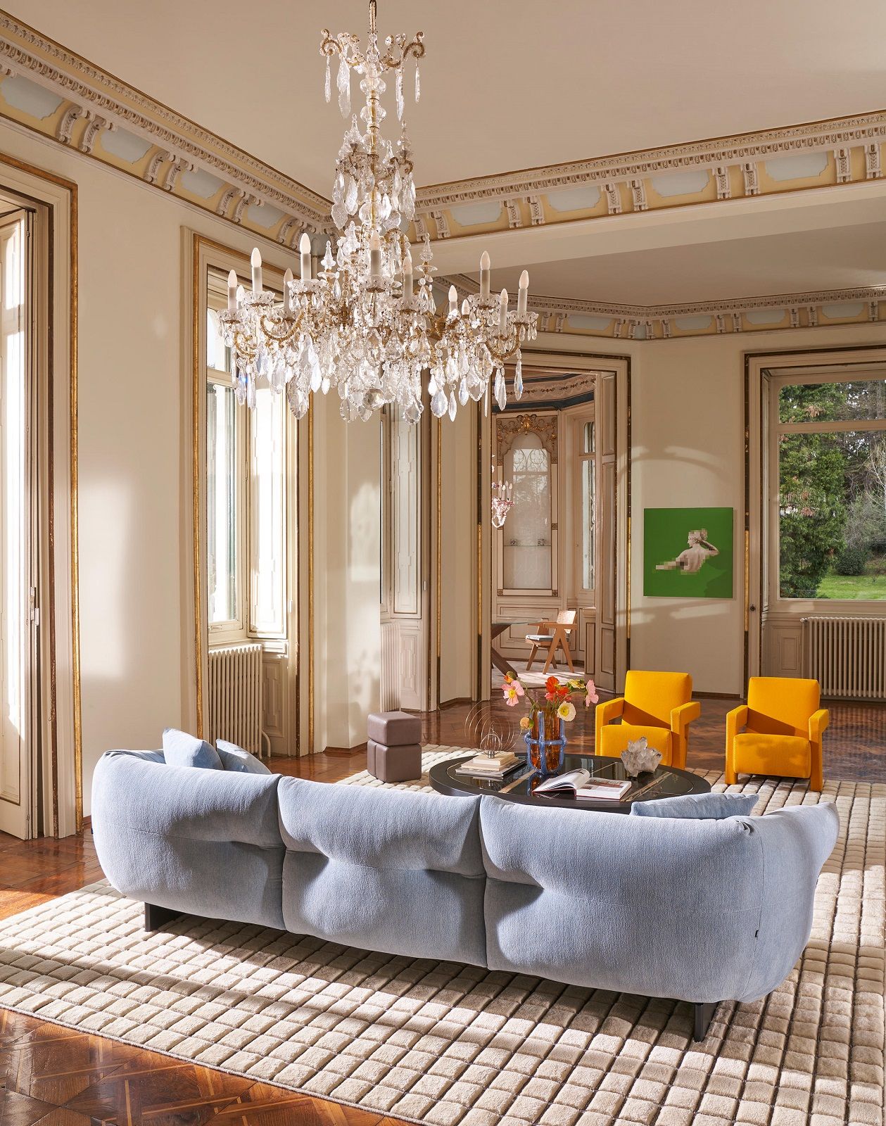 Moncloud Canapé linéaire Cassina
