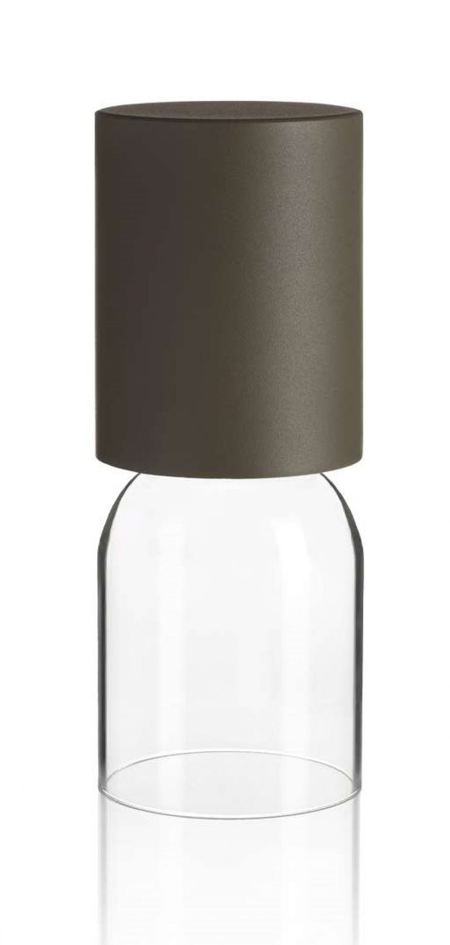 A02R1 NUI Mini Outdoor Portable lamp / Lampe de table gris Luceplan 