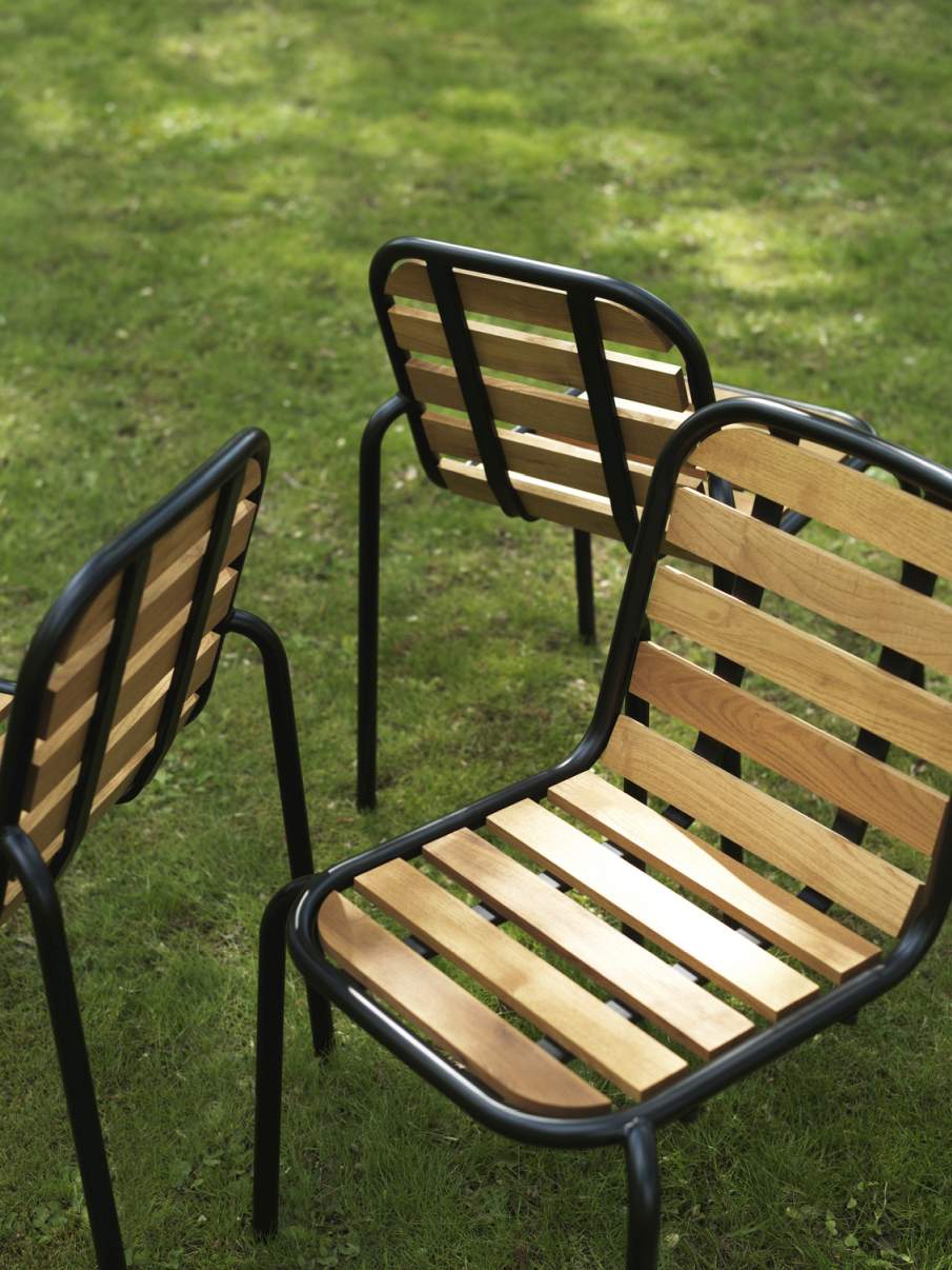 Vig Chair Wood Chaise d'extérieur Normann Copenhagen  