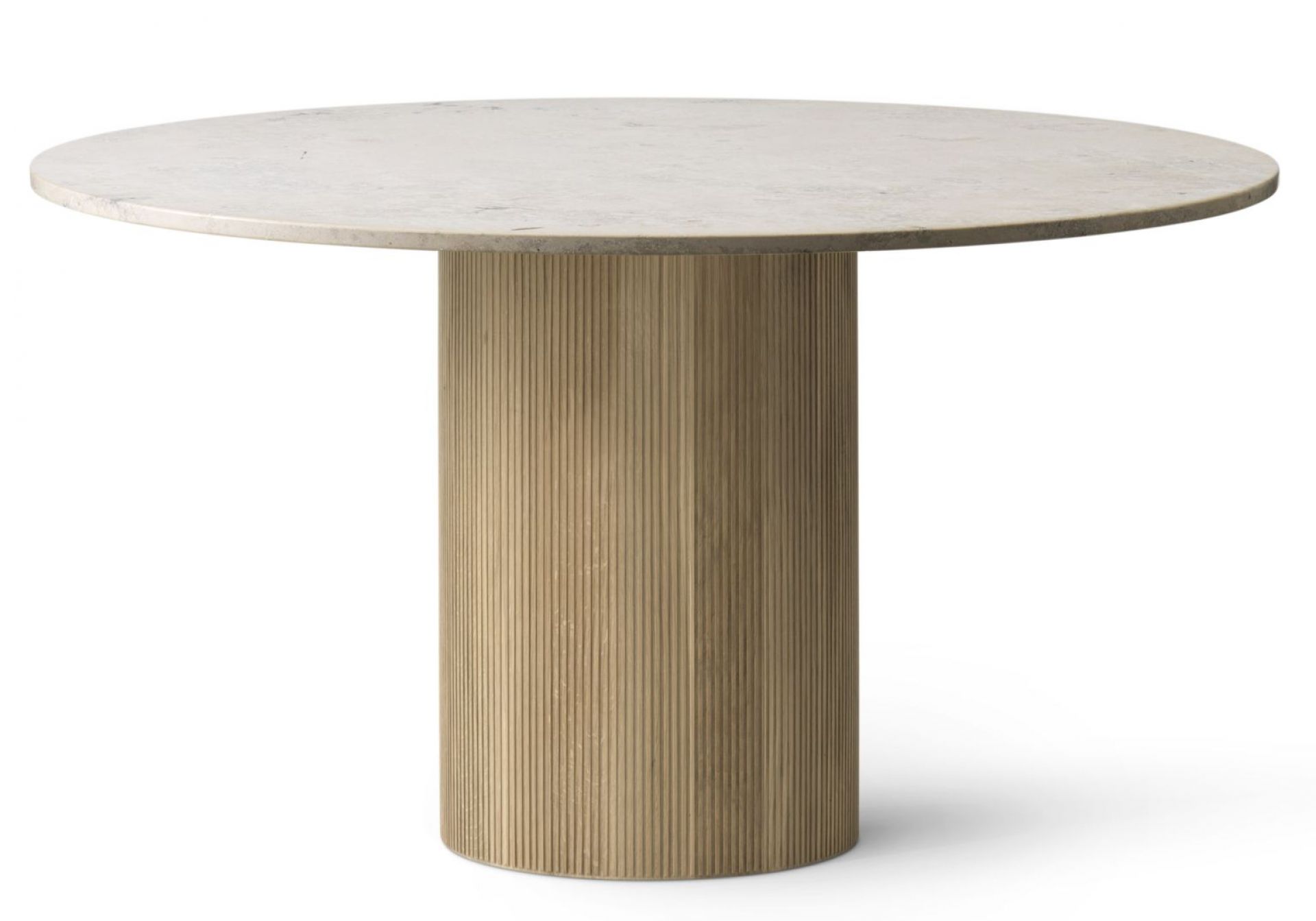 Cabin  Table ronde en chêne clair Vipp