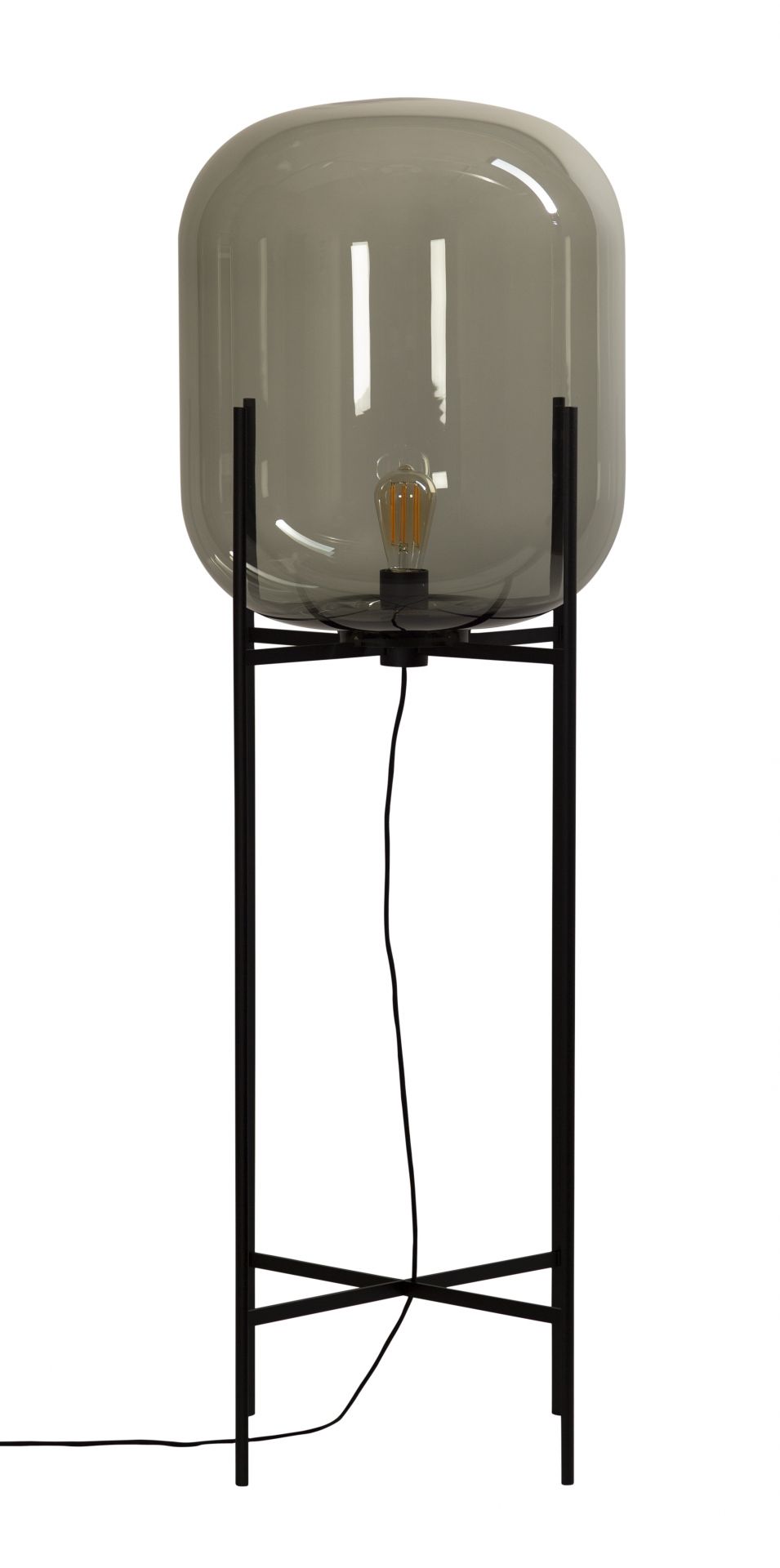 Oda Big lampe à pied gris acier Pulpo