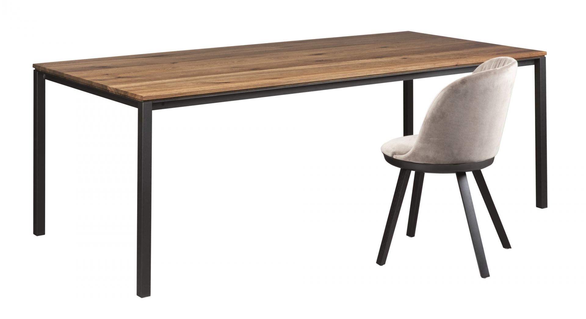 S 600 table chêne fumé Janua
