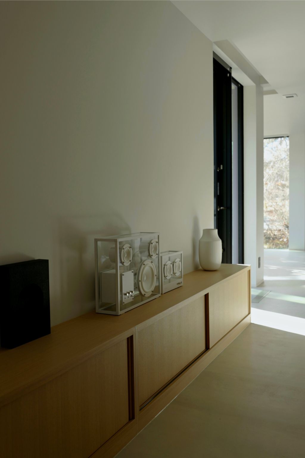 Haut-parleur transparent Transparent