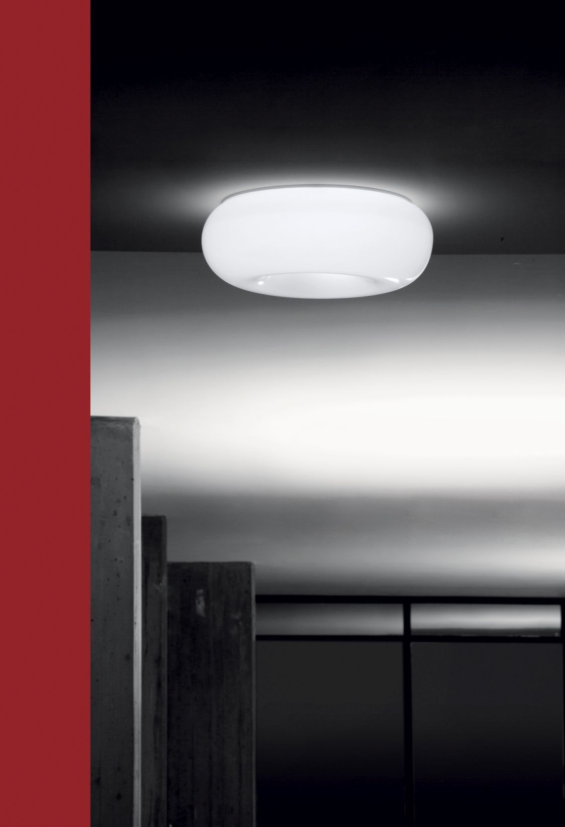 Pouff plafonnier 2868/J/L/1/BI Martinelli Luce