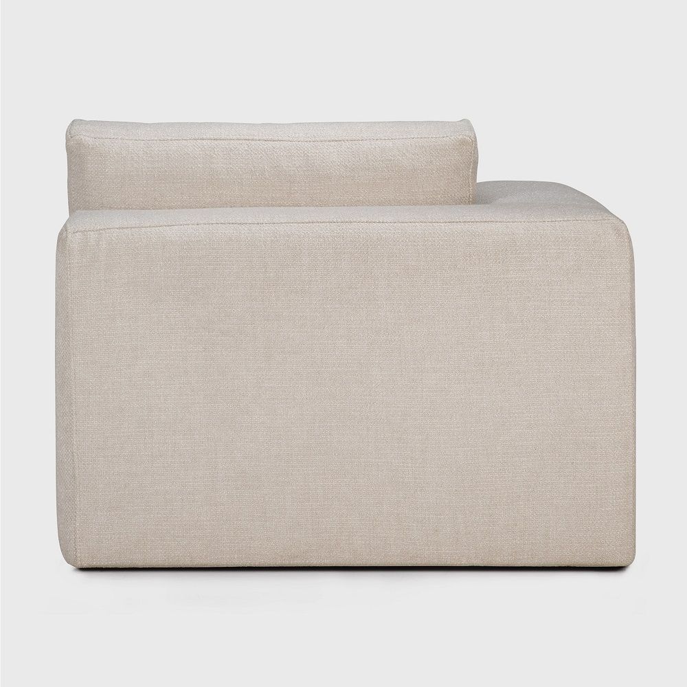 Canapé Mellow accoudoir gauche/droit Ivory tissu Ethnicraft 