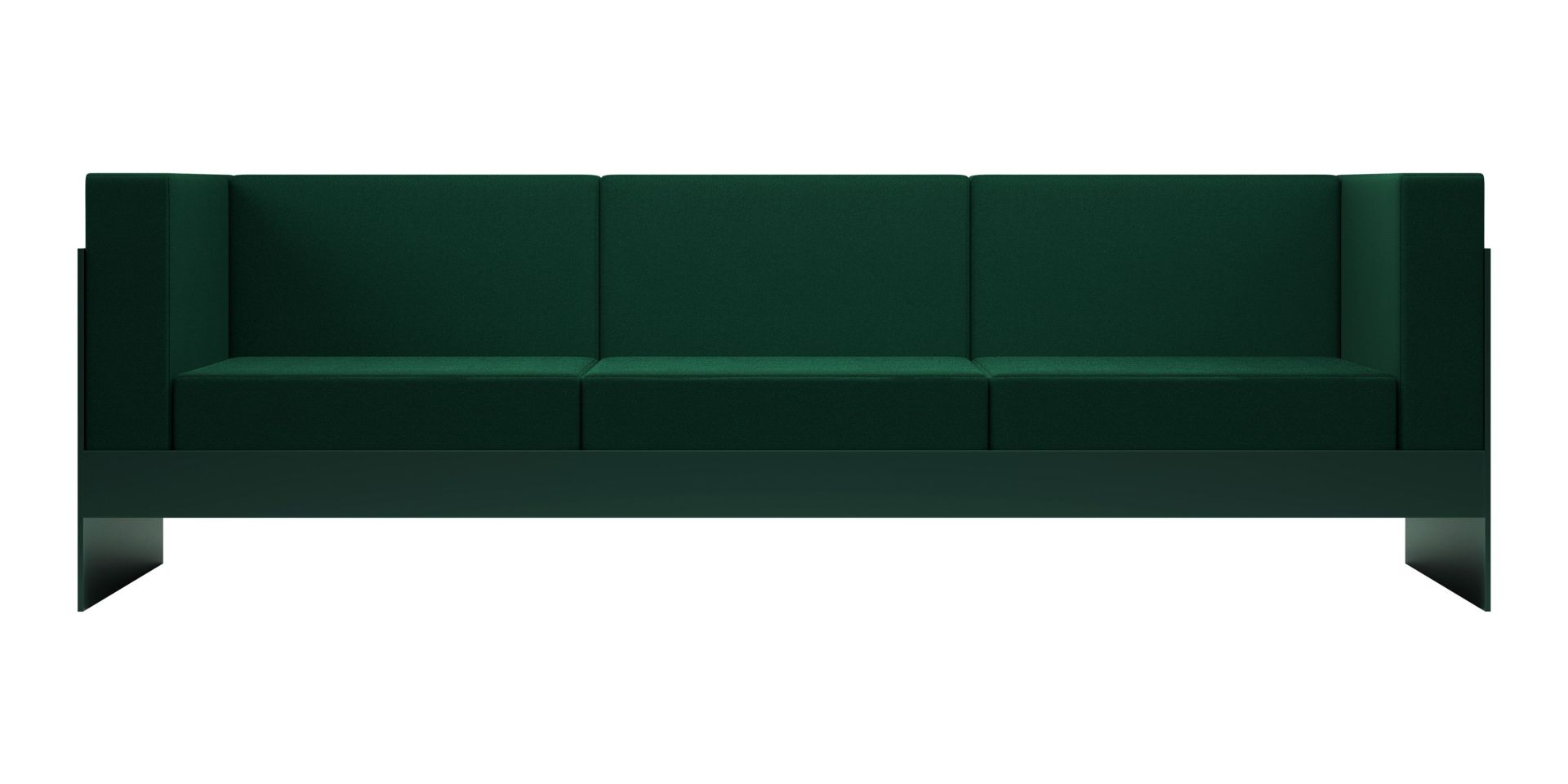 Standard Sofa 242x81x74 cm vert foncé New Tendency