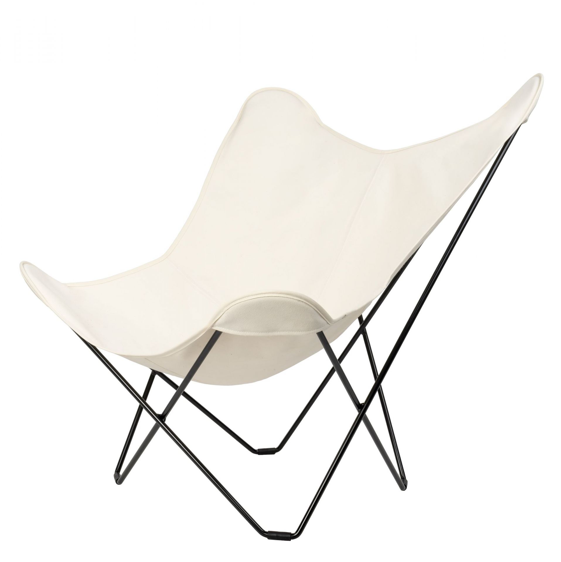 Canvas Mariposa Butterfly Chair Chaise Cuero 