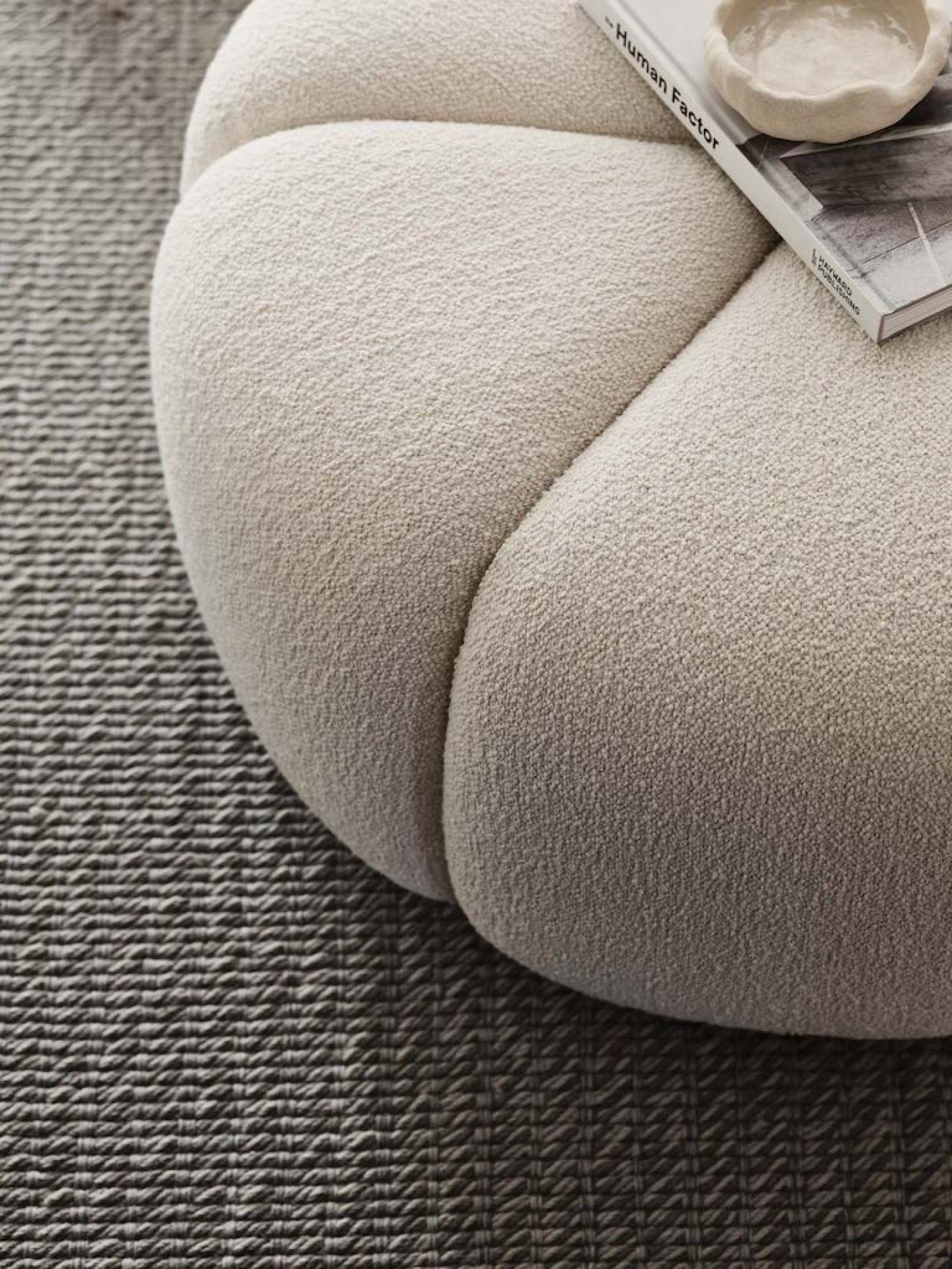 Pouf Off White Vipp