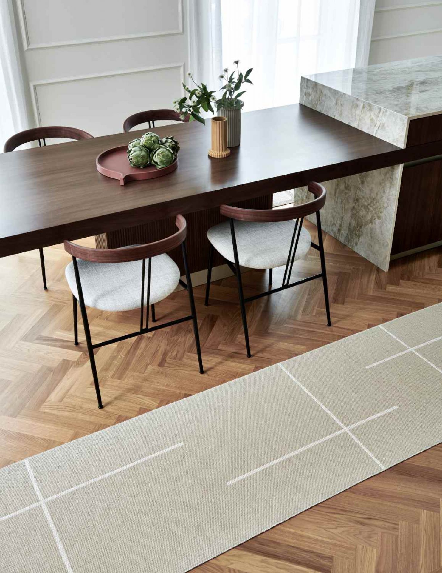 Fred Tapis synthétique 70 x 270 cm Pappelina